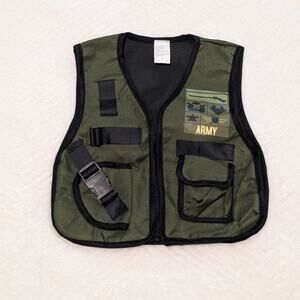Army Toddlers Camo Trooper Costume Vest